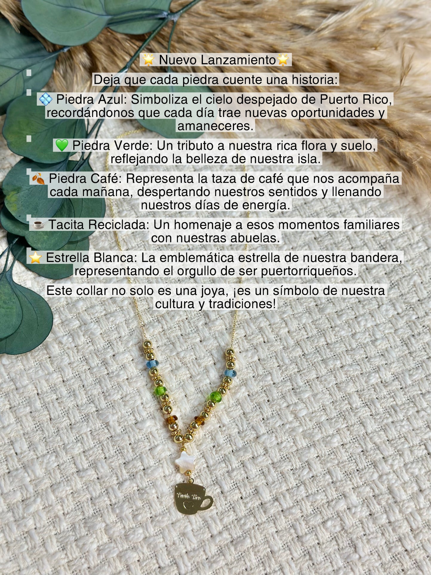 Cultura ☕️🇵🇷 necklace (limited edition)