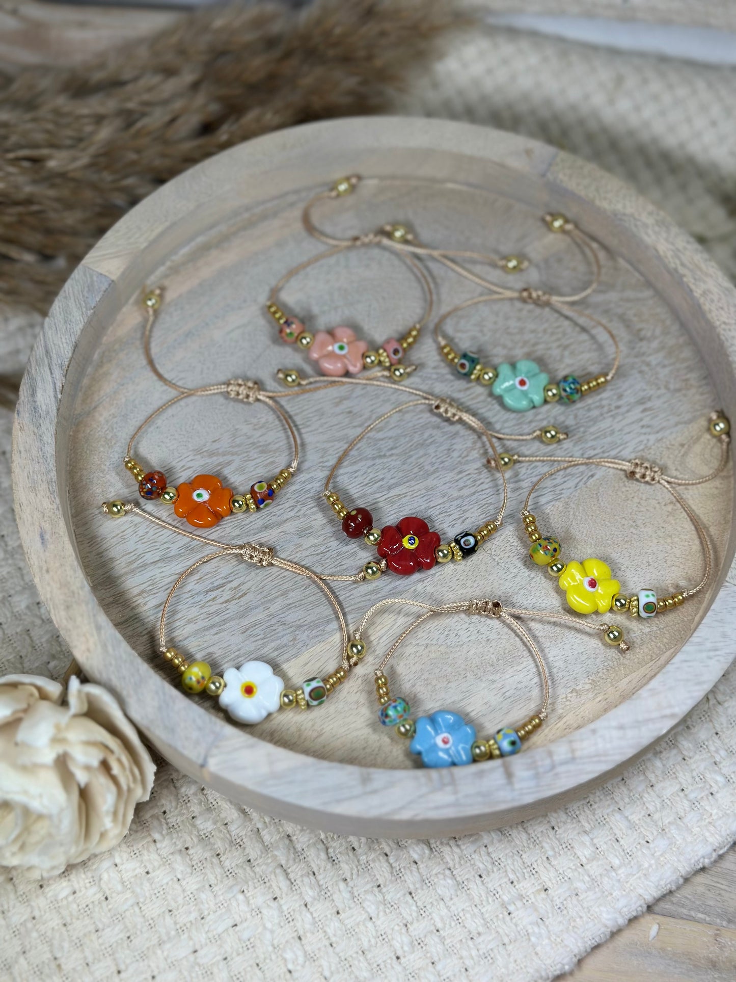 Tropi flor bracelet
