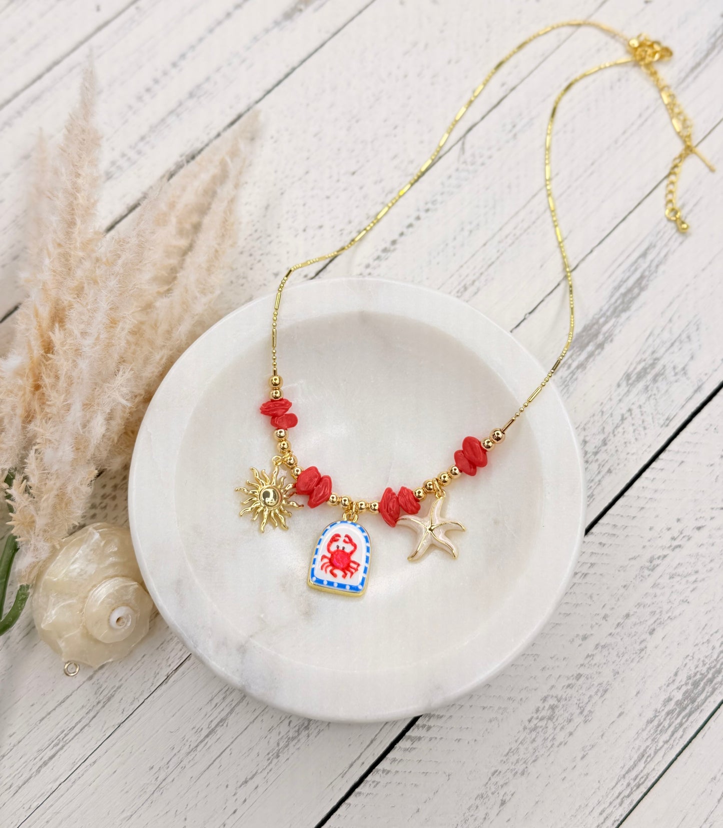 Arena Crab necklace