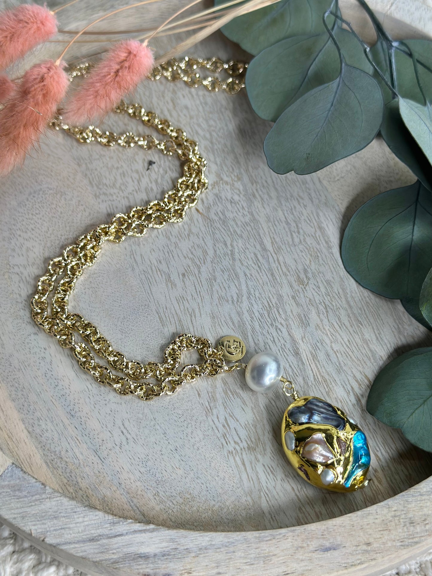 Candy pearls necklace