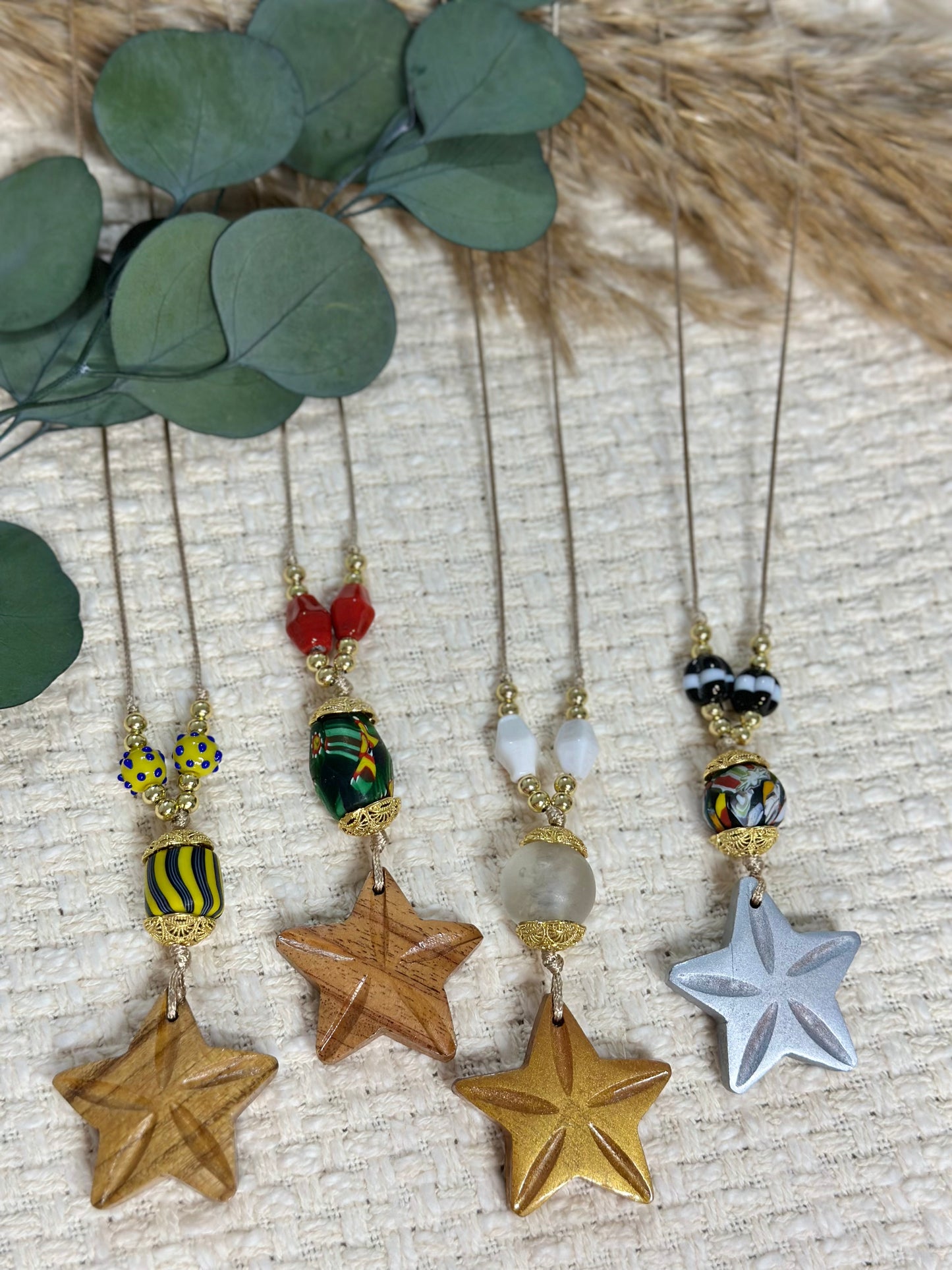 Woody star necklace (RESTOCK)