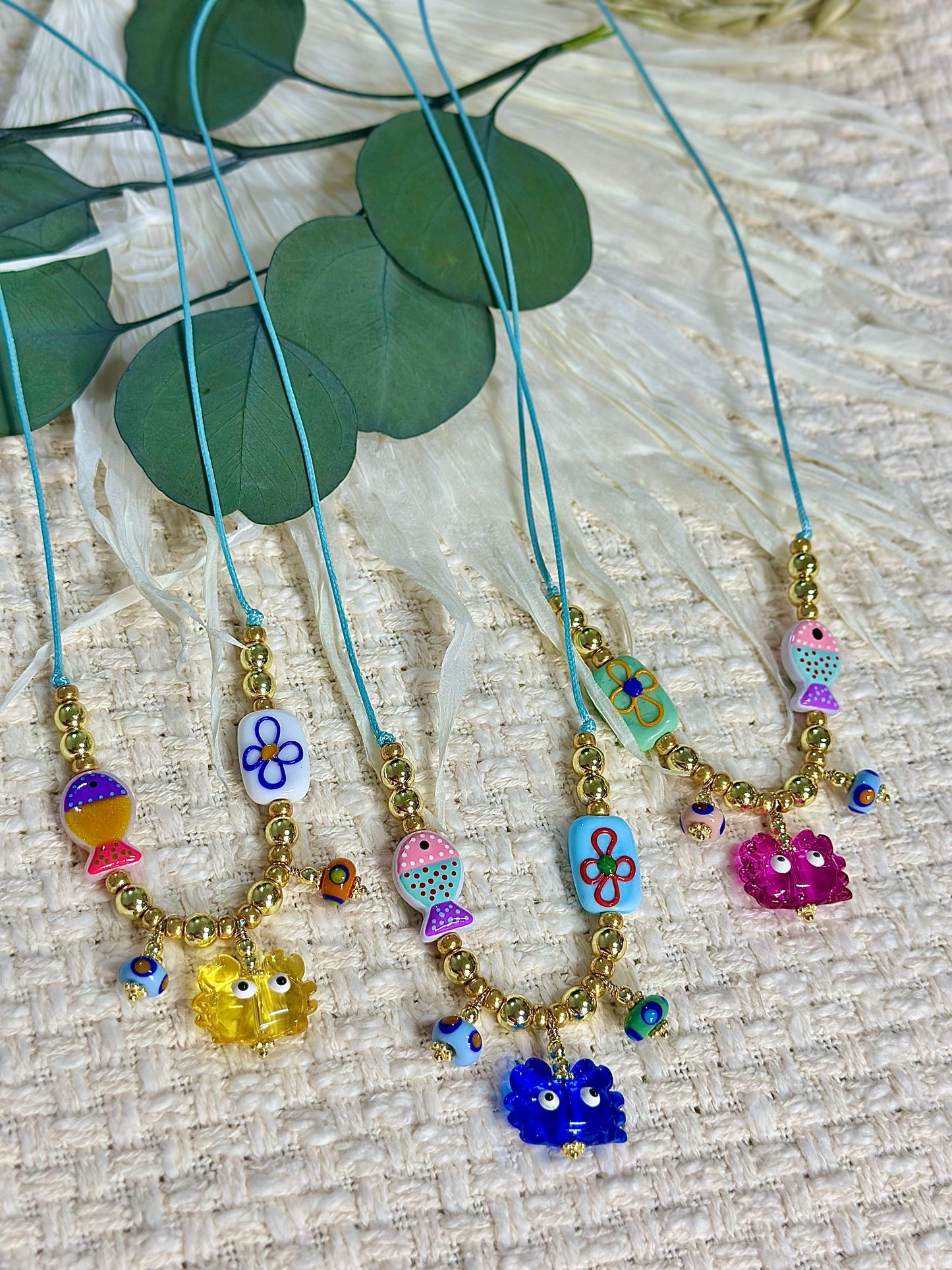 Candy cube crab necklace (only necklace)