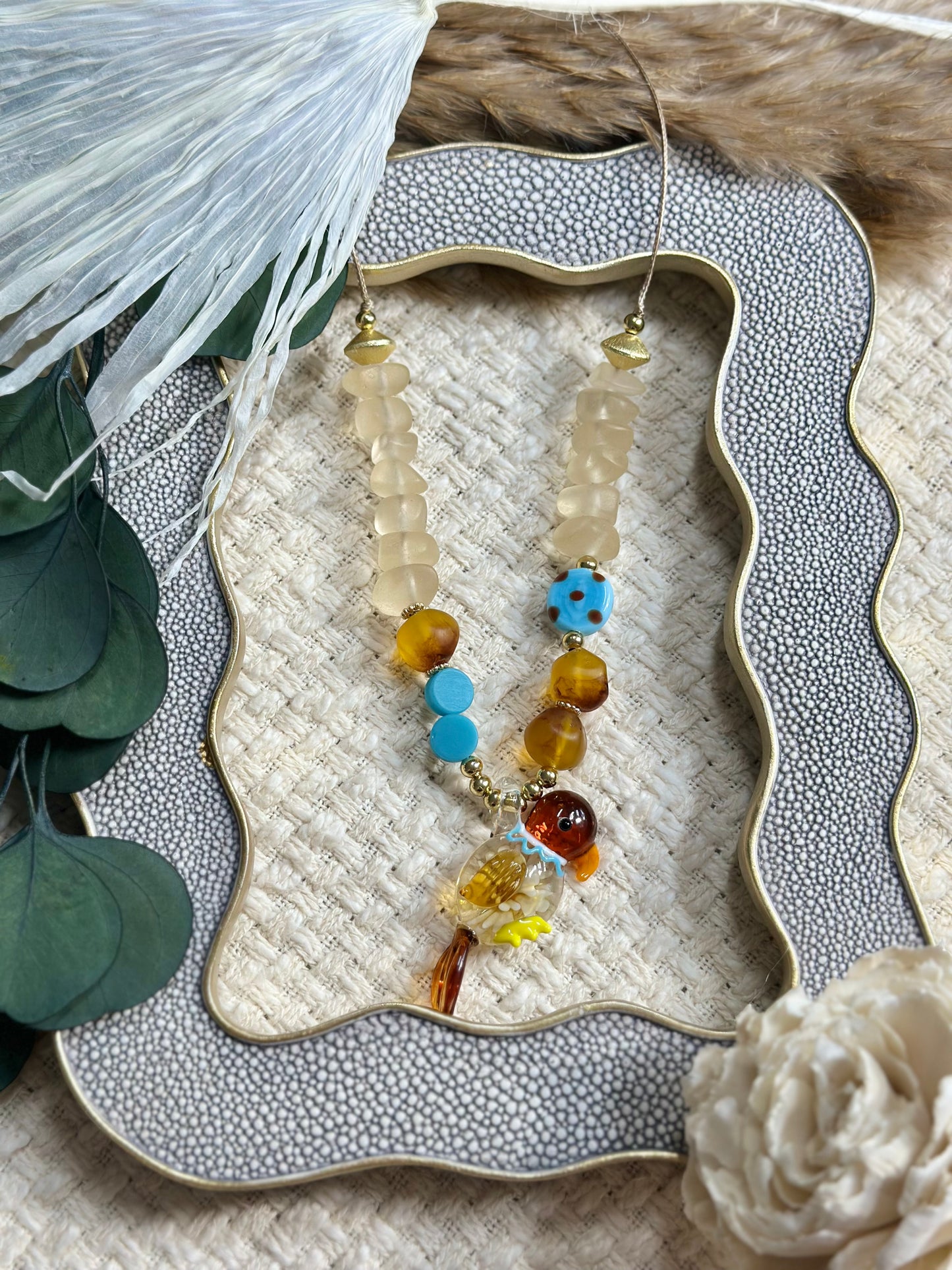 Candy Parrot necklace