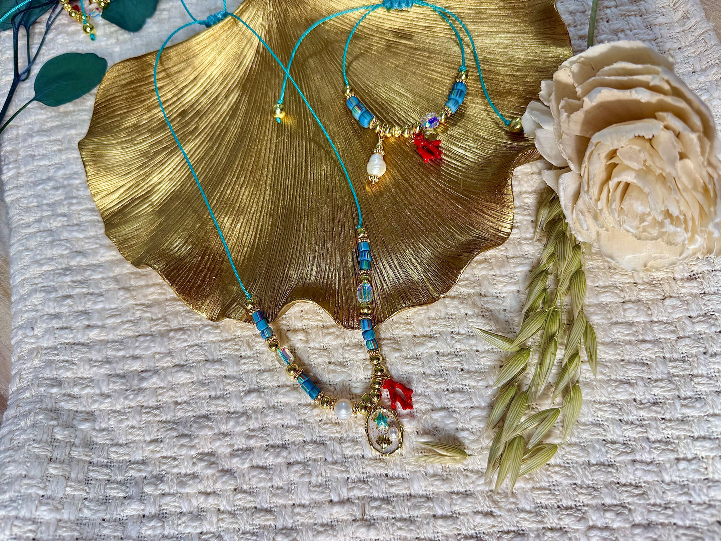 Coral 🪸 sea necklace