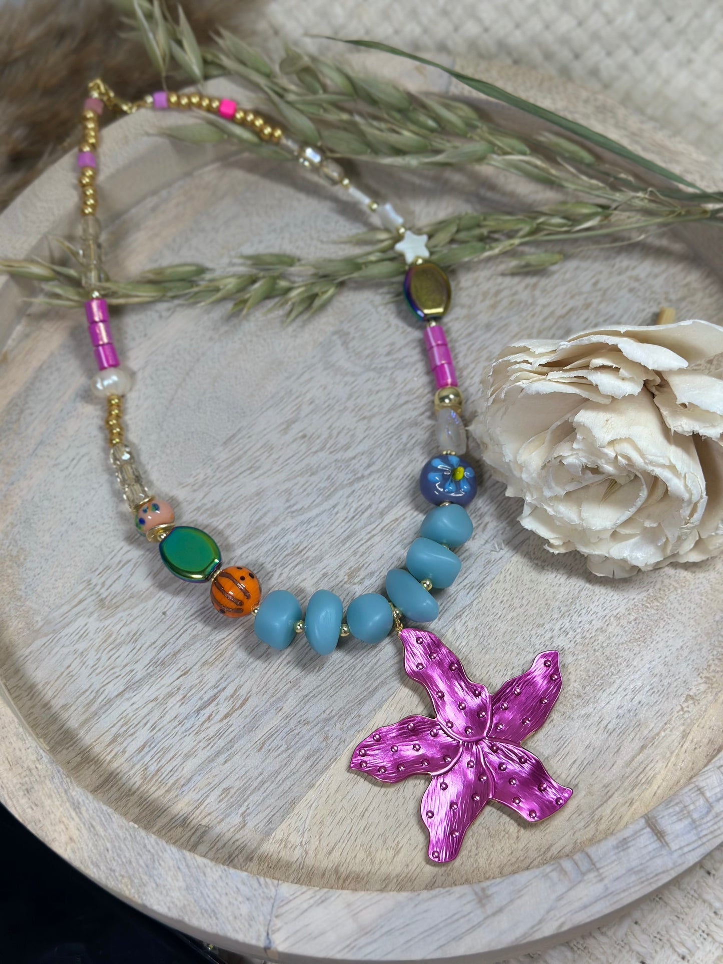 Tropi starfish necklace