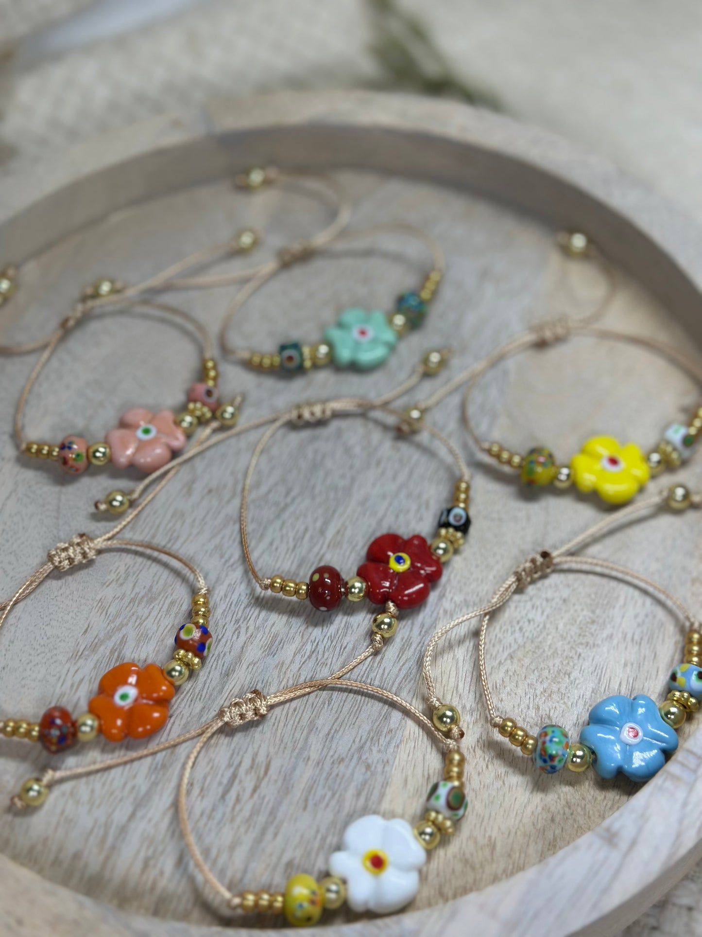 Tropi flor bracelet