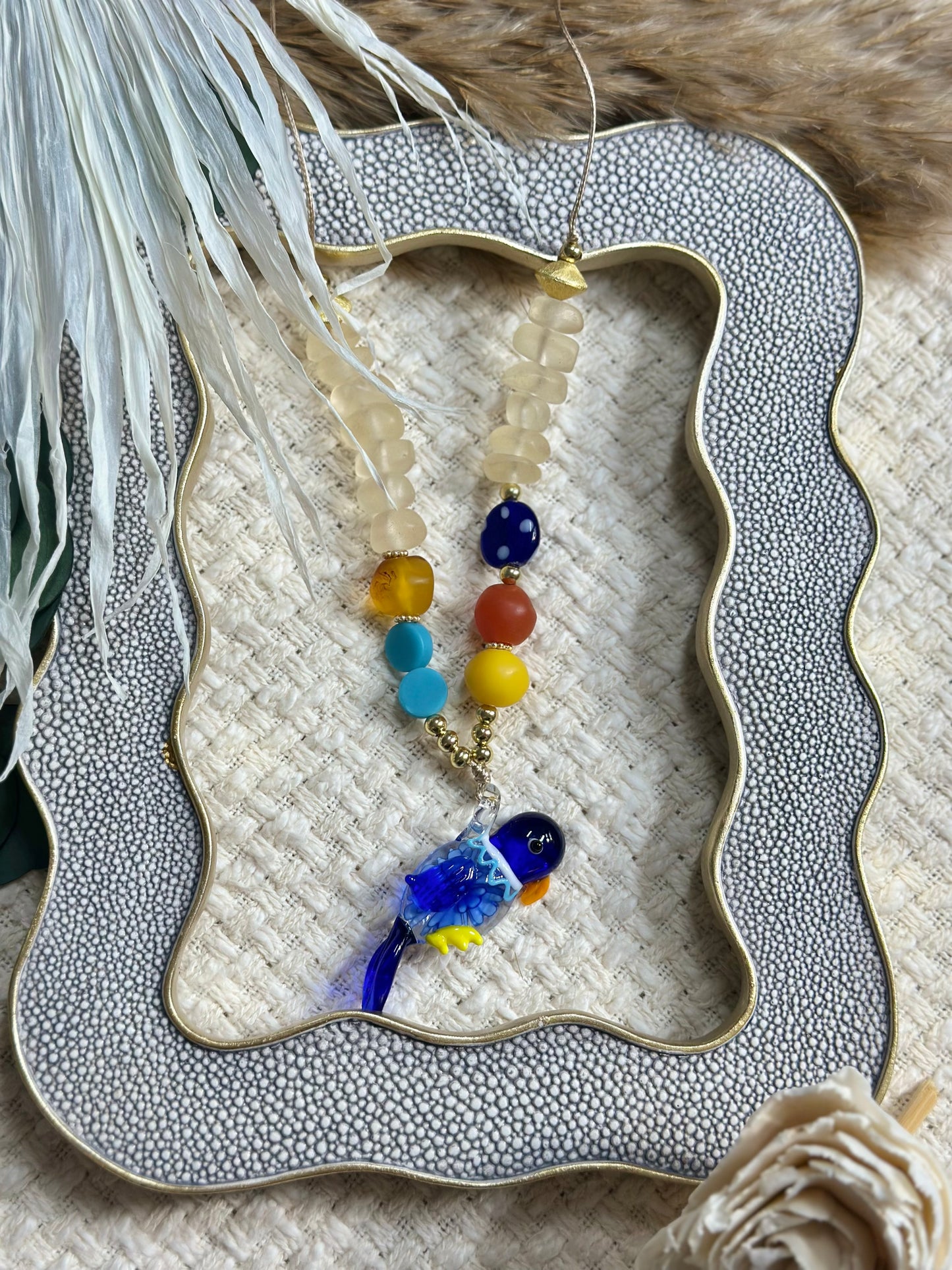 Candy Parrot necklace