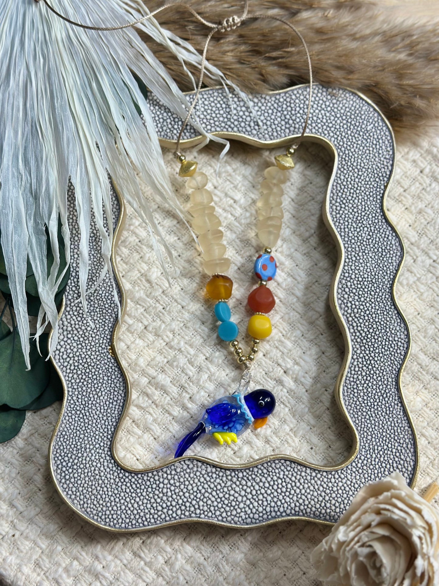 Candy Parrot necklace