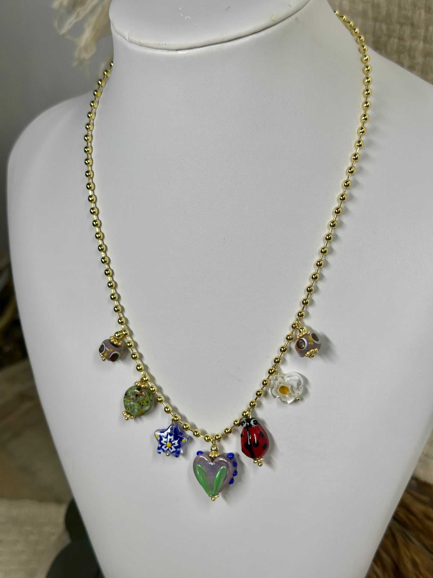 Candy❤️🐞🌼 necklace