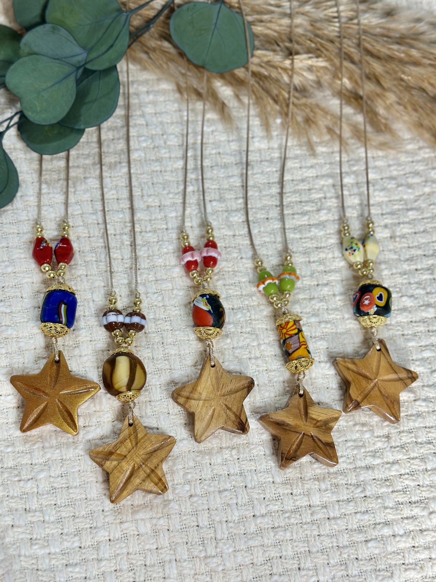 Woody star necklace (RESTOCK)