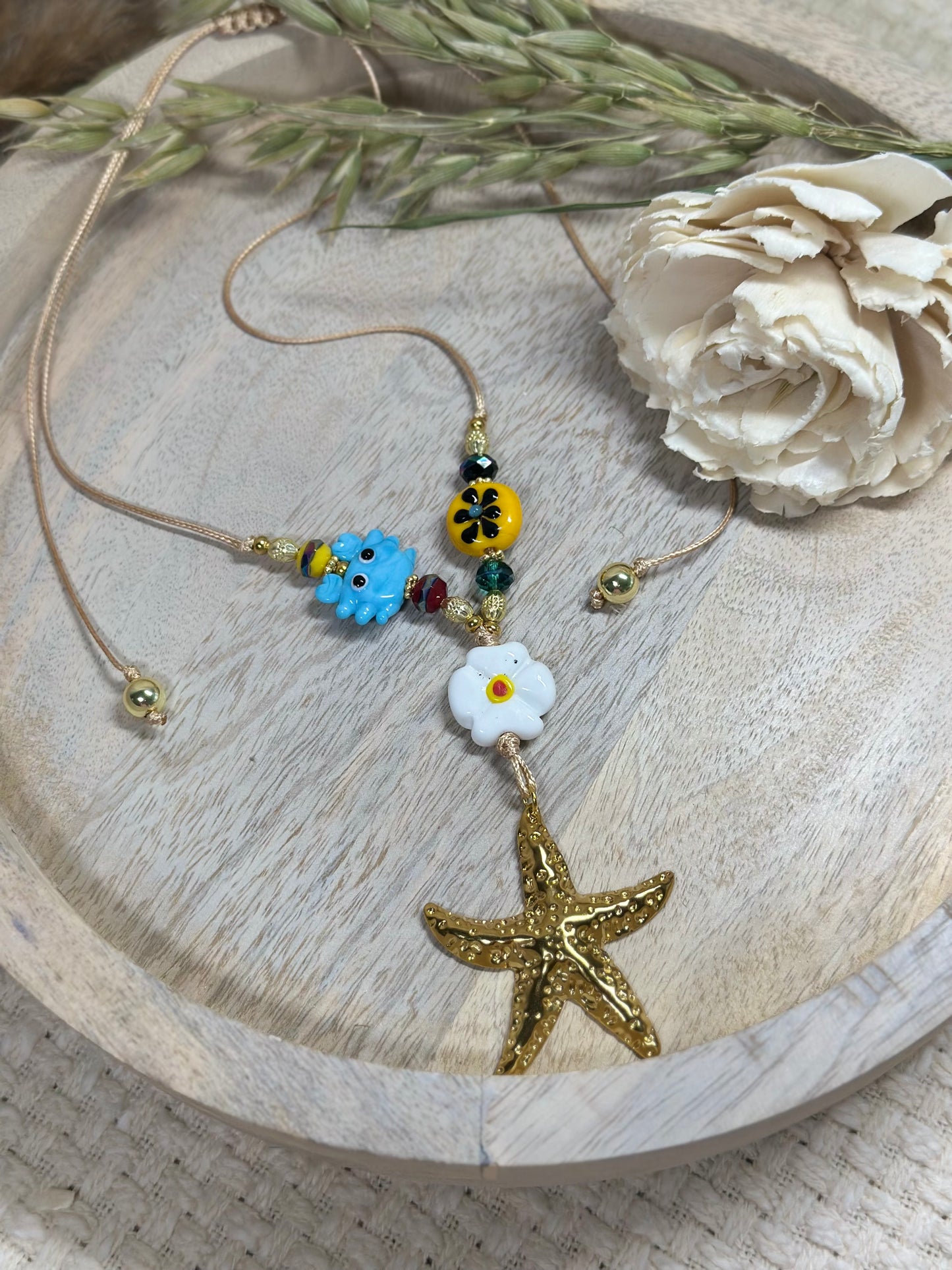 Tropi flor necklace