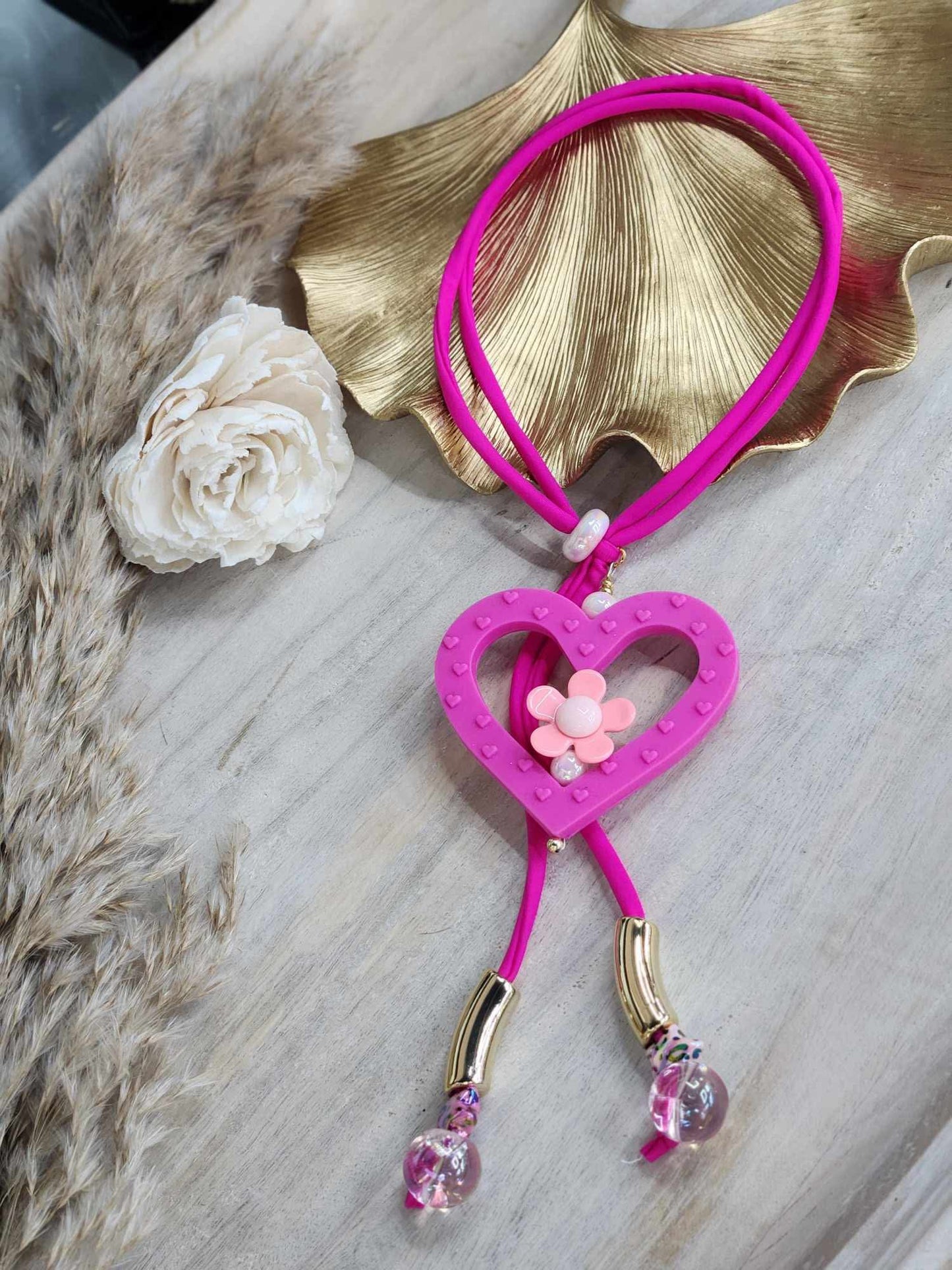 Big heart necklace