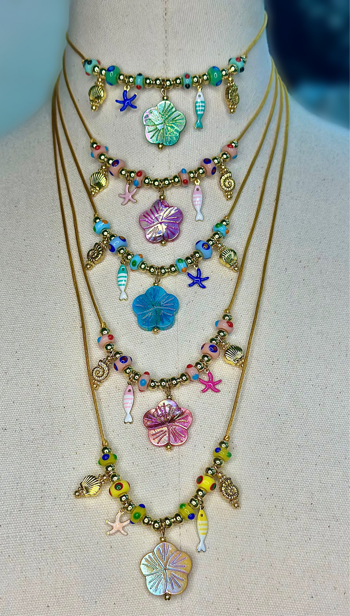 Nácar Maga 🌺 necklace