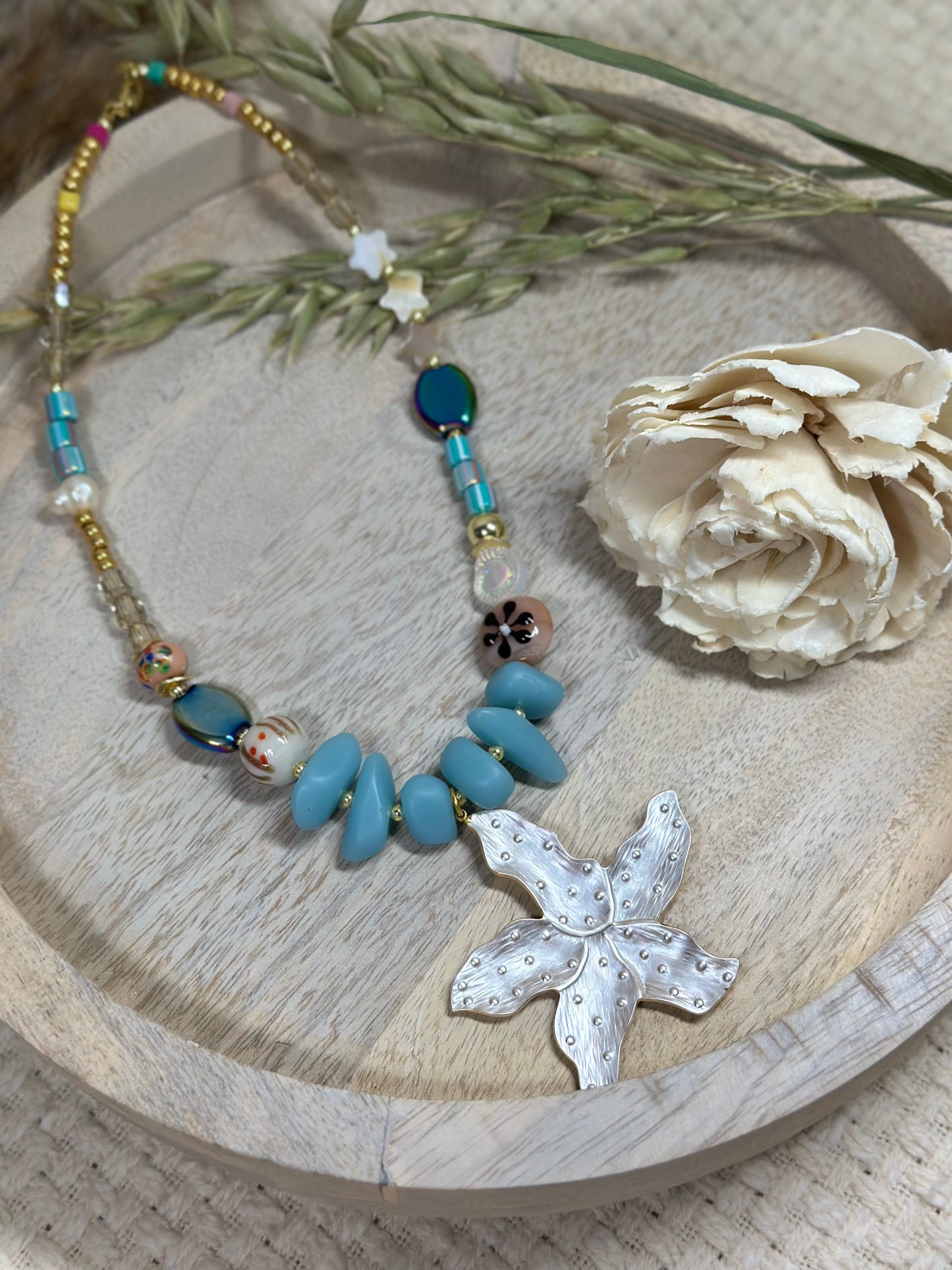 Tropi starfish necklace