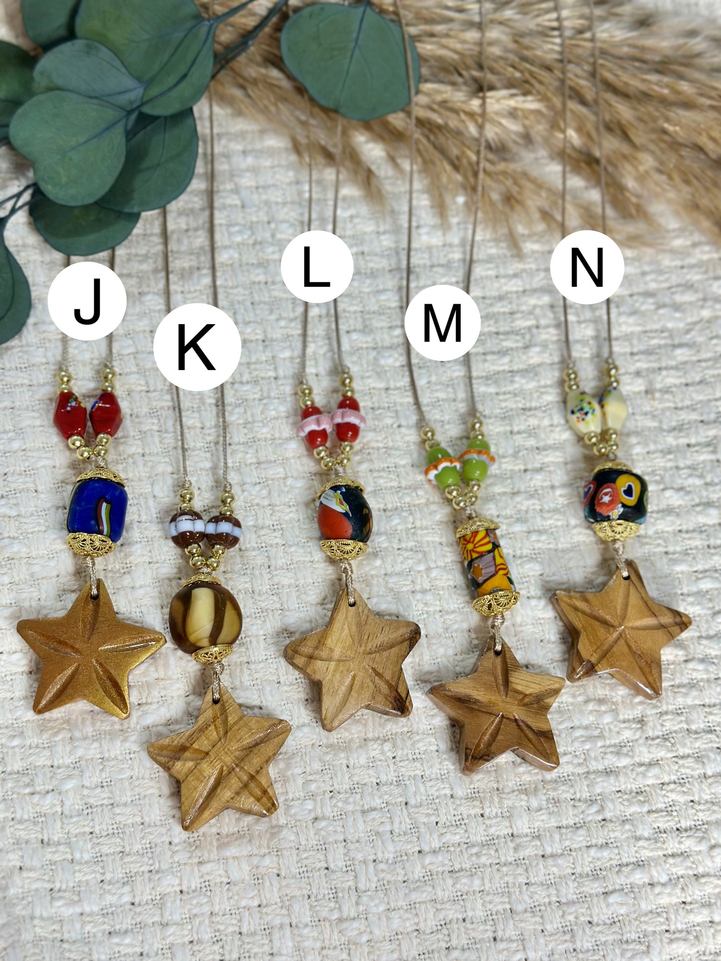 Woody star necklace (RESTOCK)