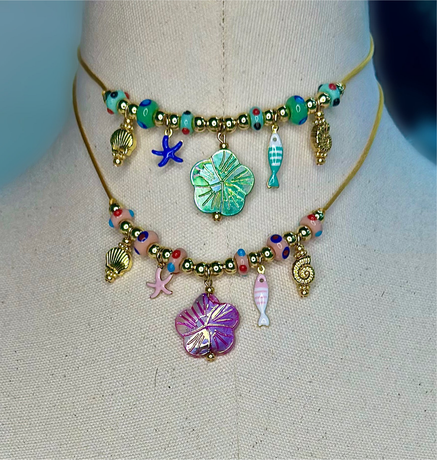 Nácar Maga 🌺 necklace