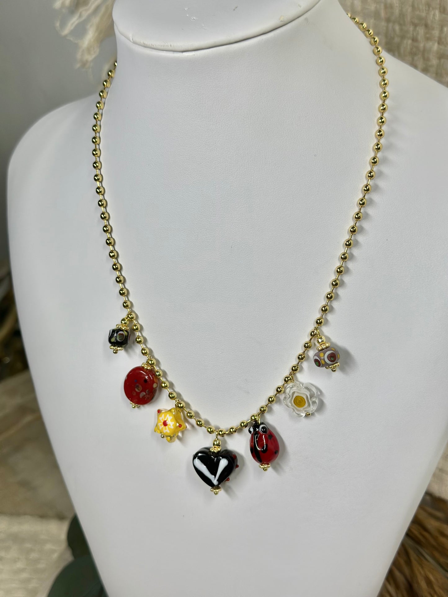 Candy❤️🐞🌼 necklace