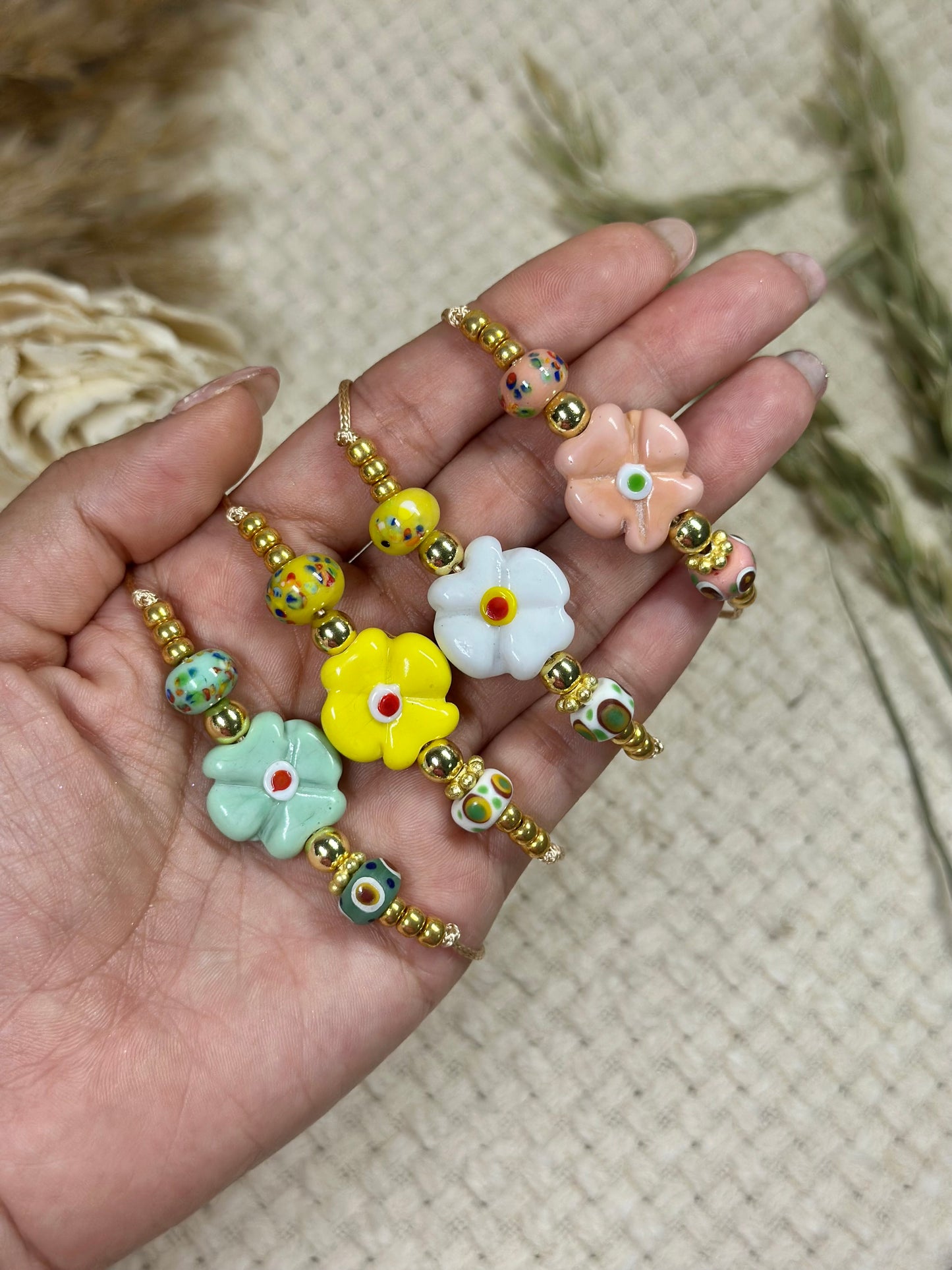 Tropi flor bracelet