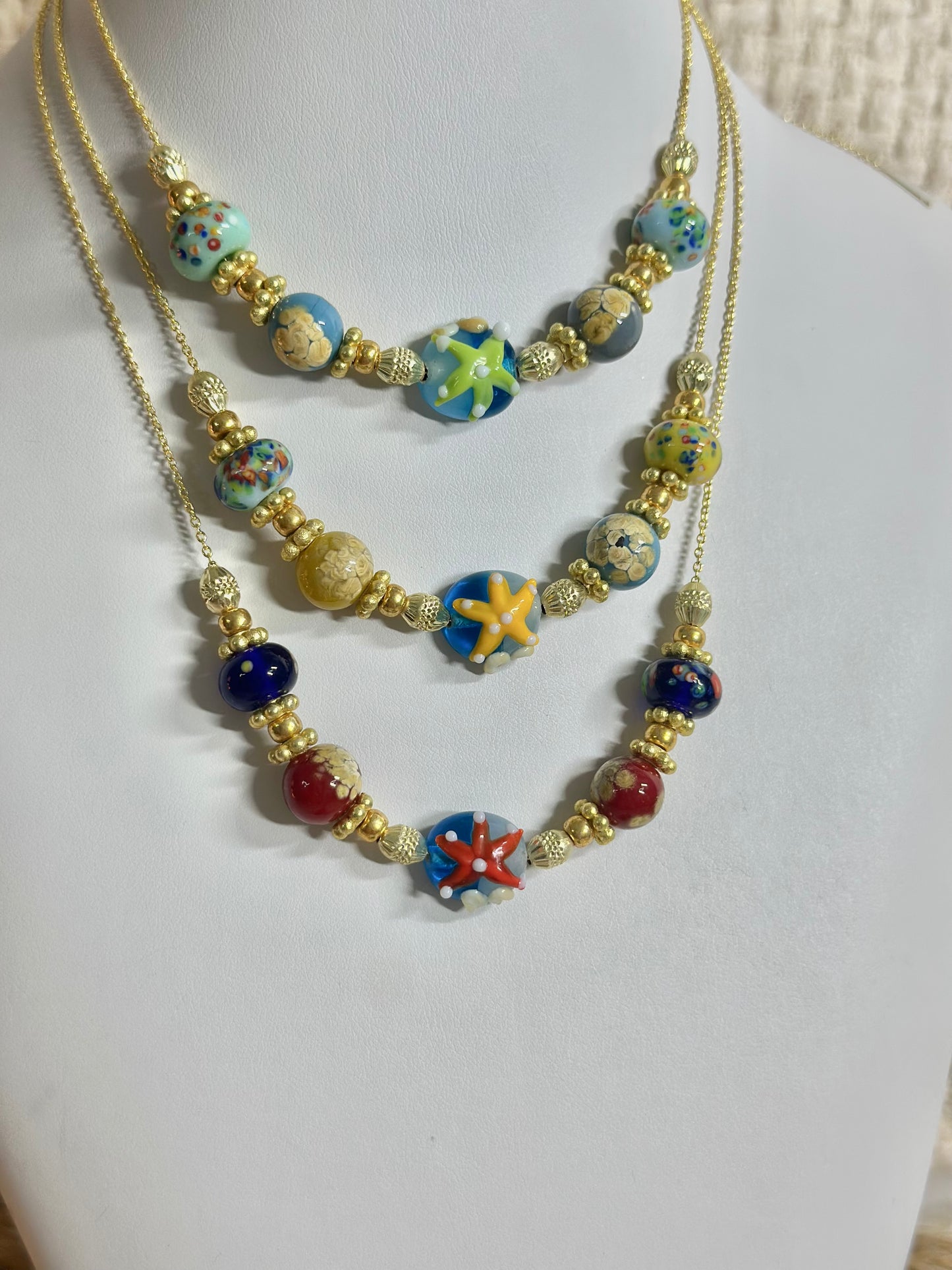 Starfish necklace #1