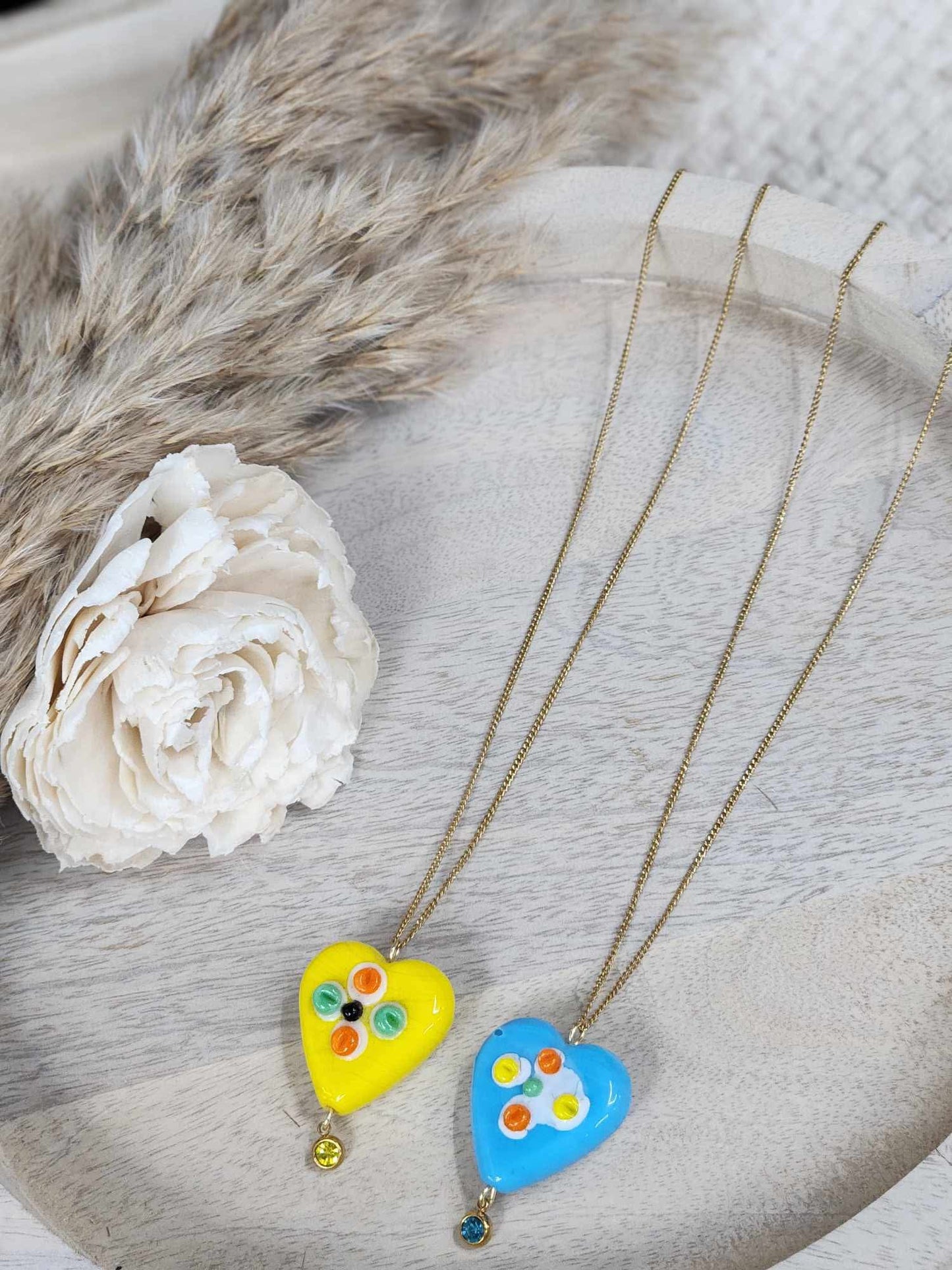 Murano heart chain