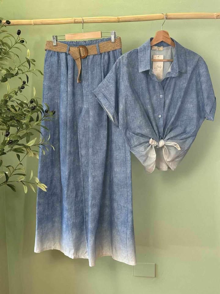 Set Denim Print