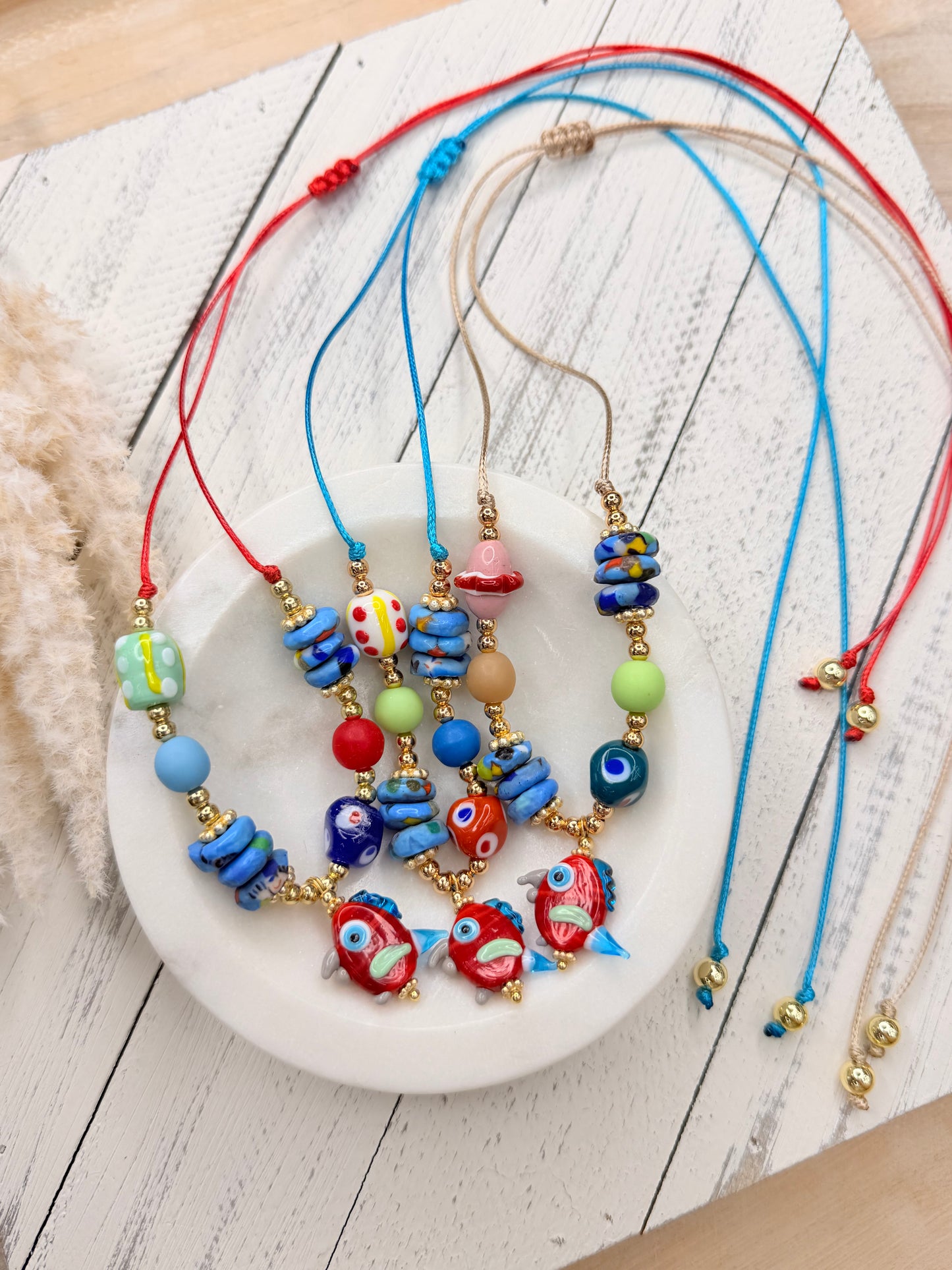 Red Parrot Necklace