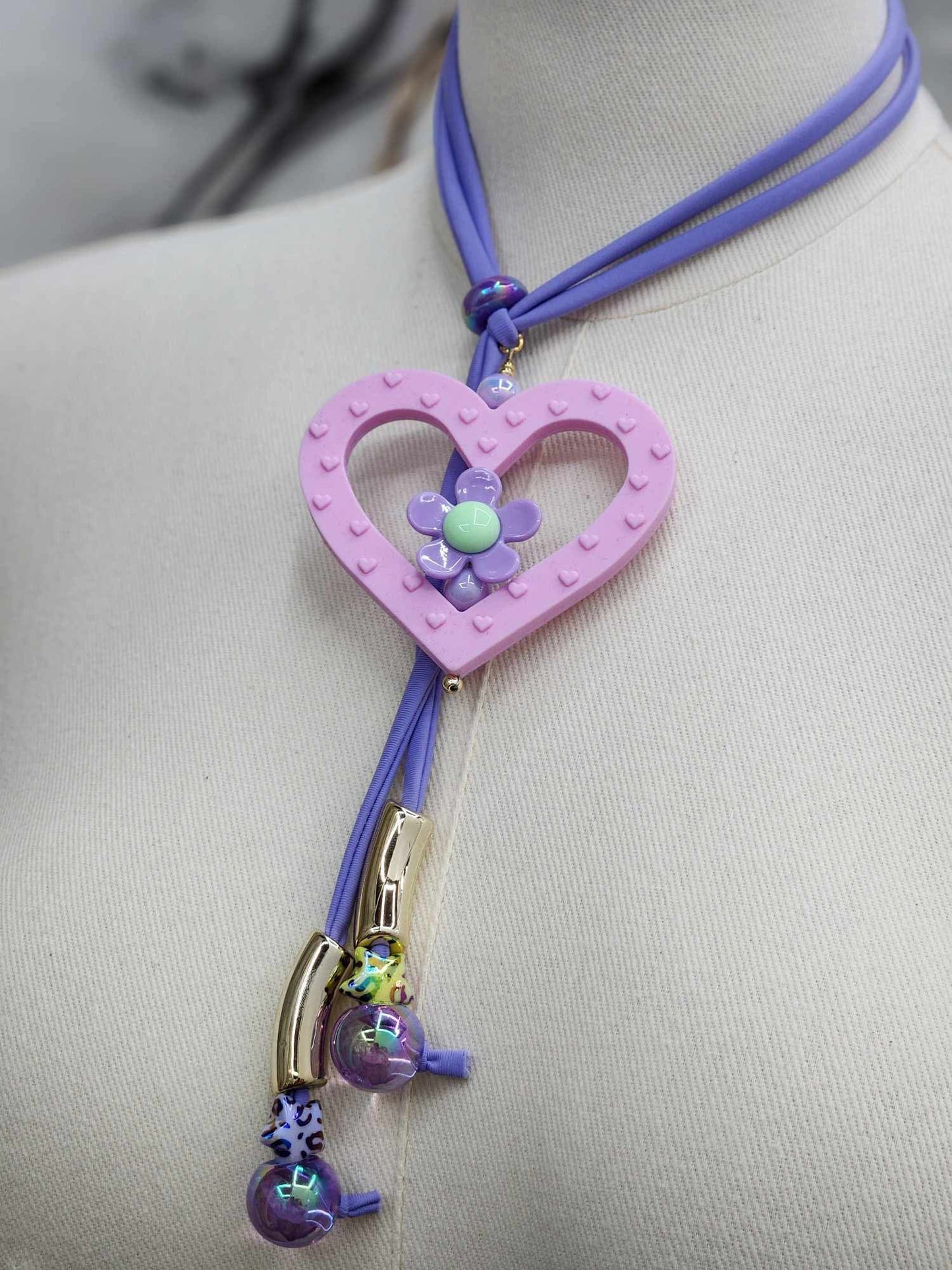 Big heart necklace