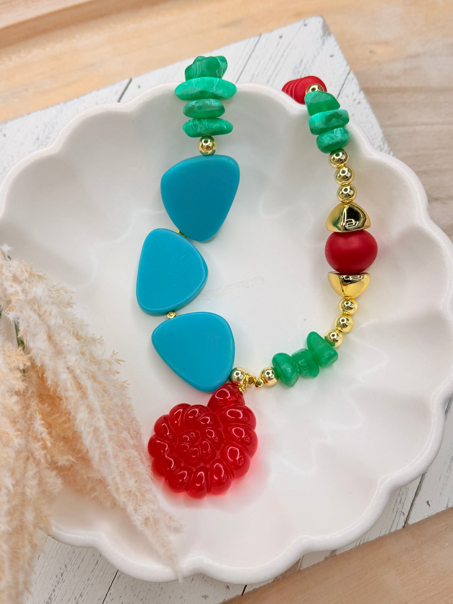 Coral del Caribe LGA-Set 3 piezas🐚
