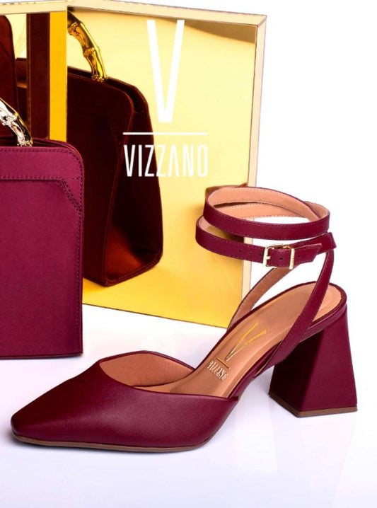 Wine Vizzano comfy pumps