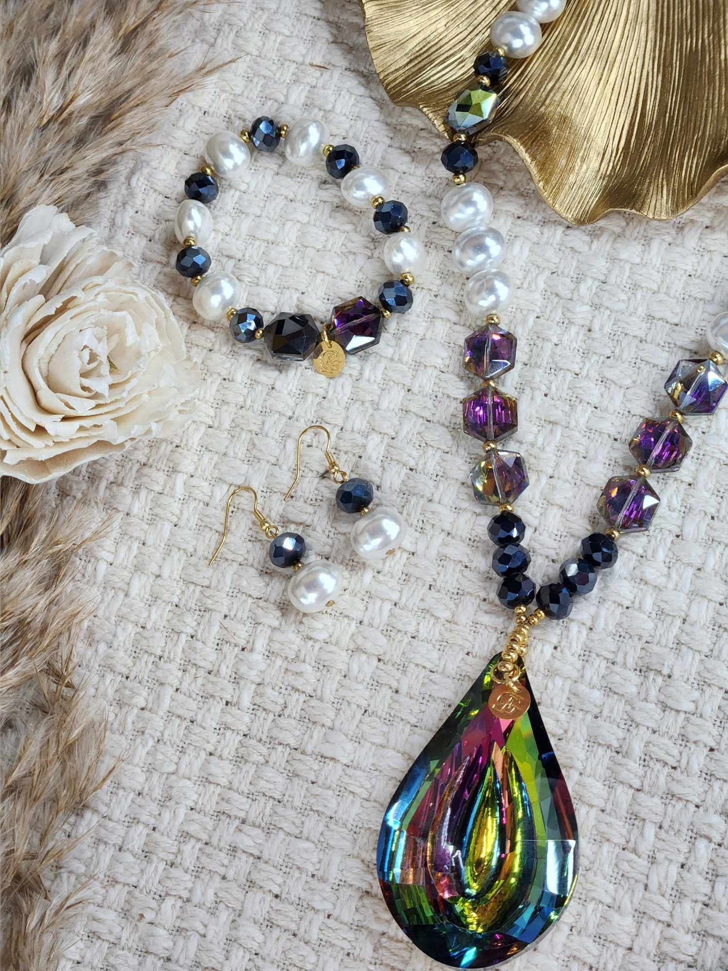 Big drop necklace