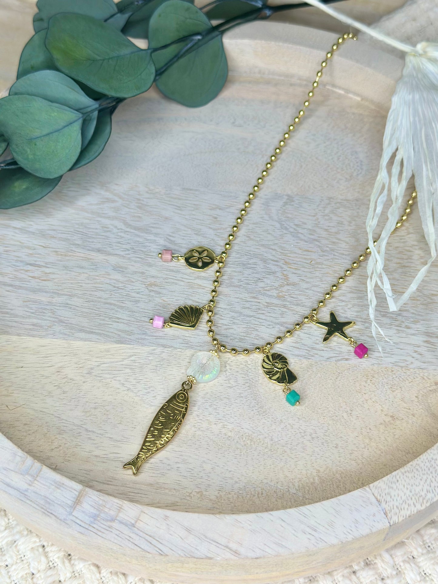 Ocean splash necklace