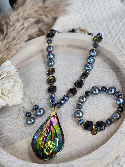 Big drop necklace