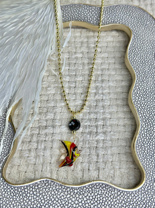 Glup Glup fish necklace