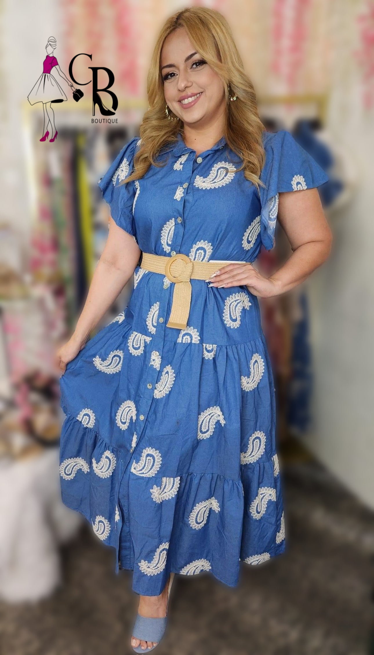 Jean Mandala Dress