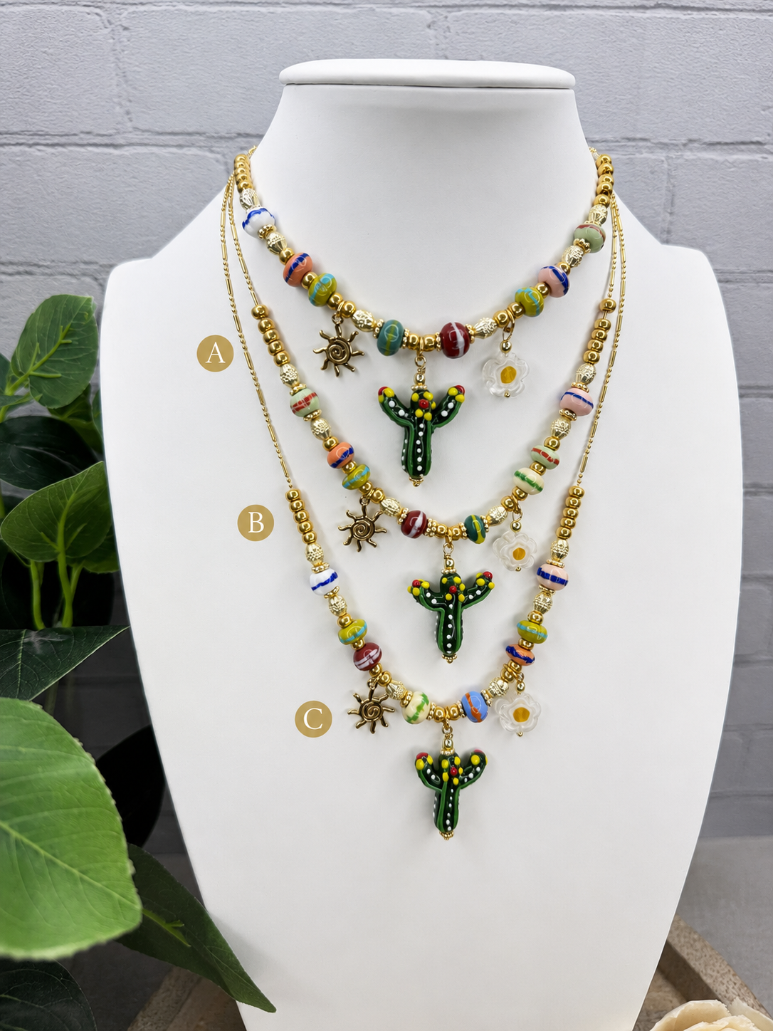 Cactus necklace LGA