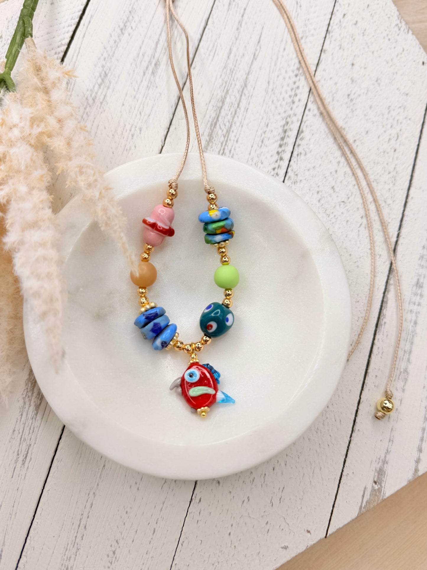 Red Parrot Necklace