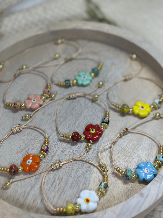 Tropi flor bracelet