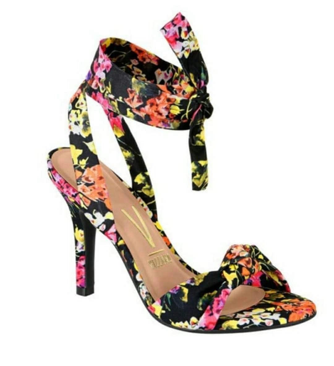 Floral gladiator Vizzano pump