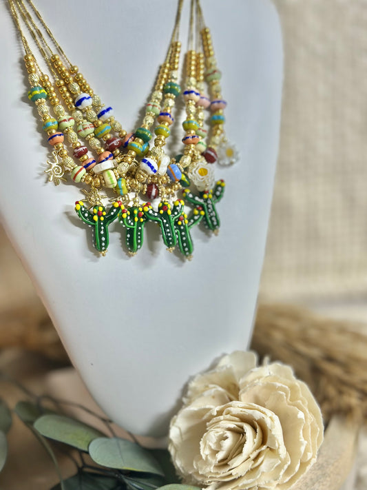 Surprise cactus necklace (limited edition)