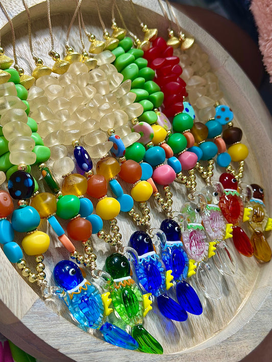 Candy Parrot necklace