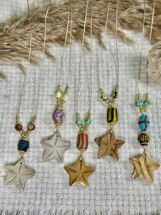 Woody Star necklace