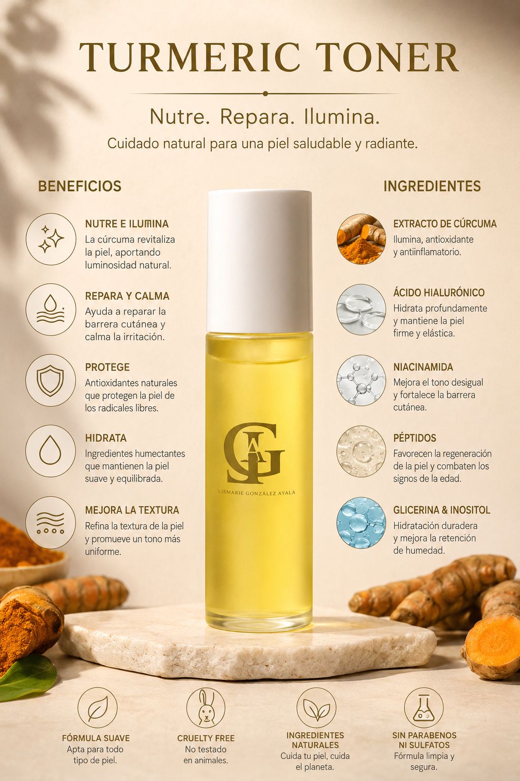 ✨ Turmeric Toner