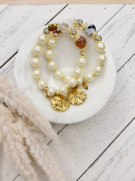 Perla del jardín bracelet
