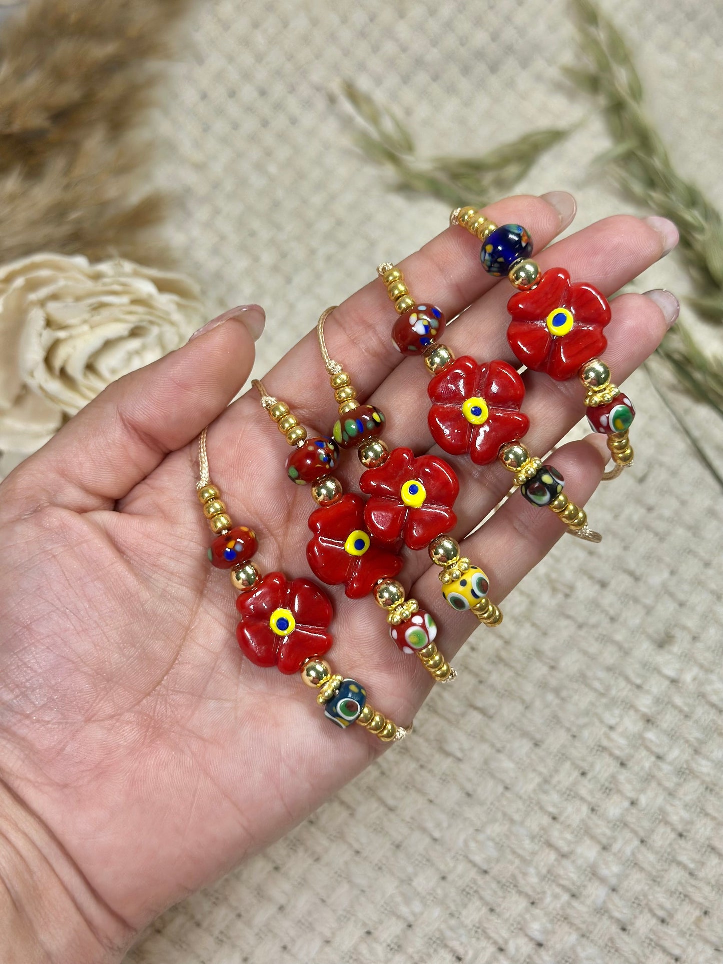 Tropi flor bracelet