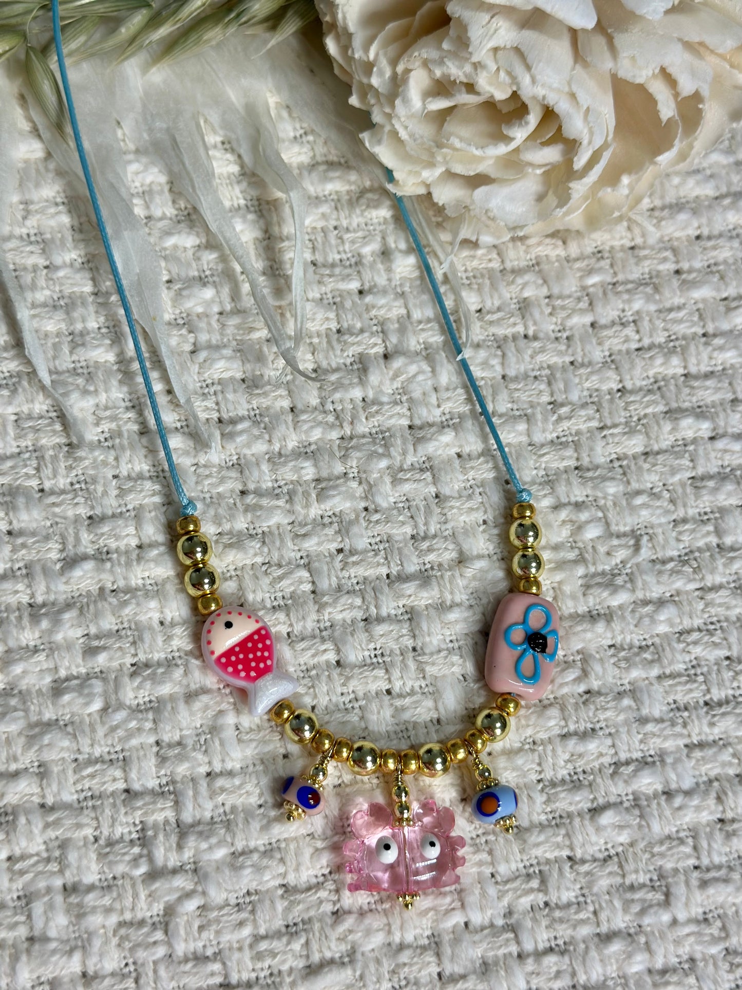 Candy cube crab necklace (only necklace)