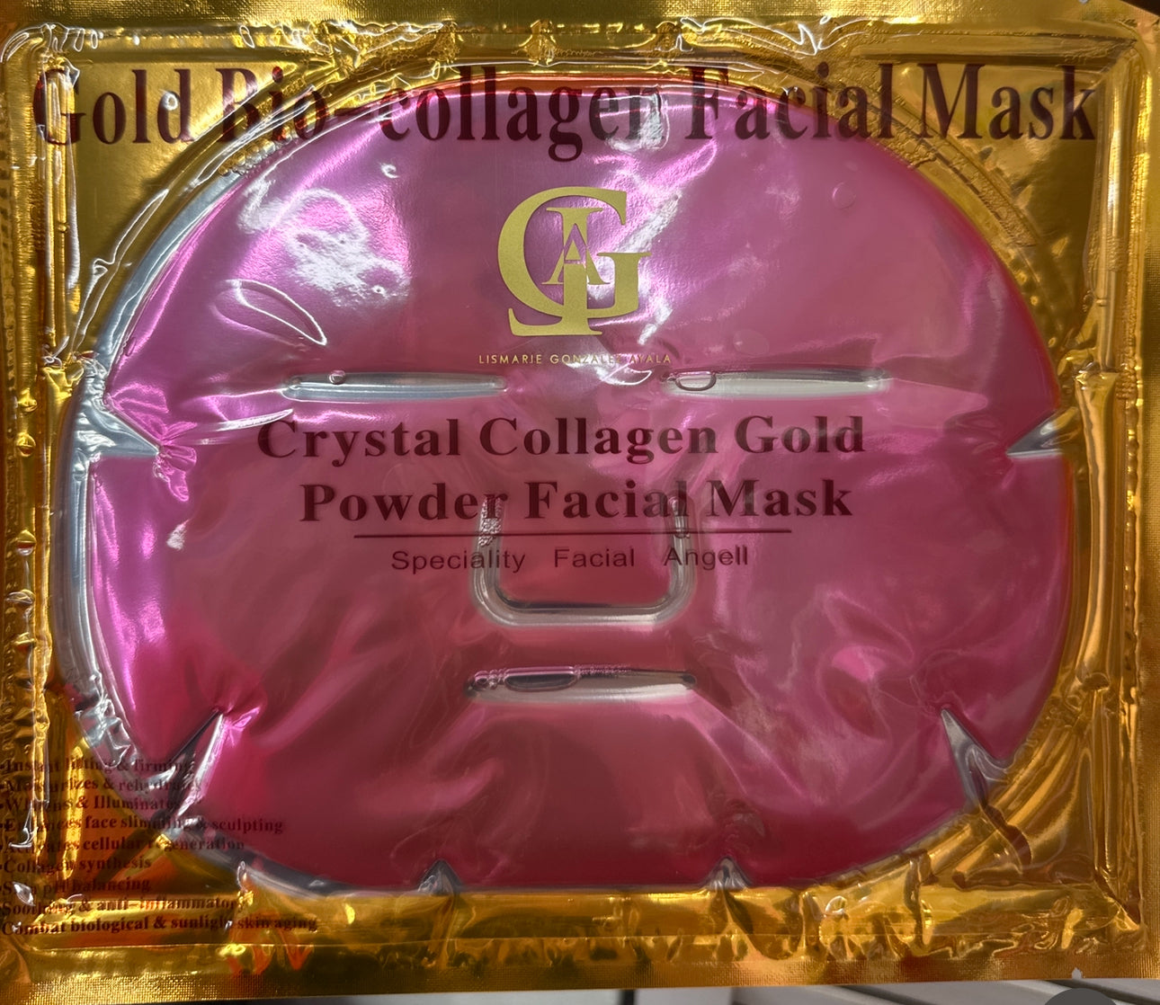Mascarilla en hidrogel (4 unidades) LGA SKIN CARE