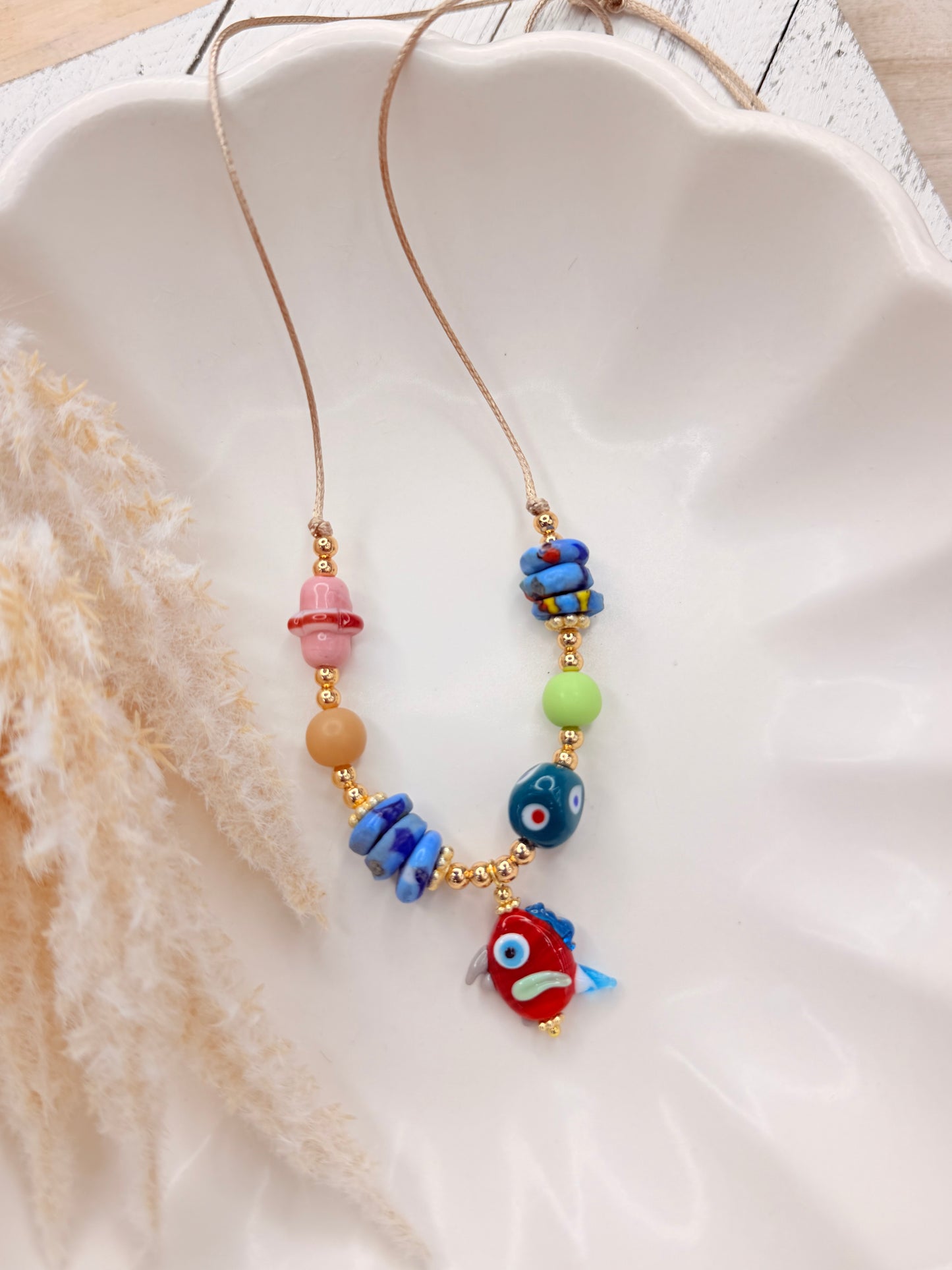 Red Parrot Necklace