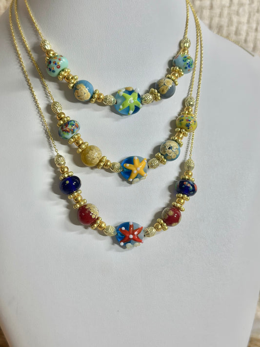 Starfish necklace #1