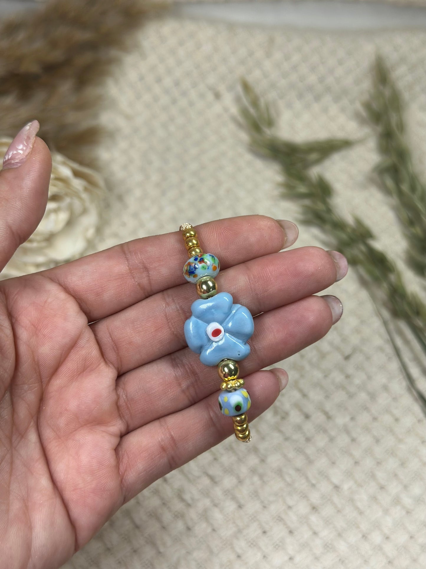Tropi flor bracelet