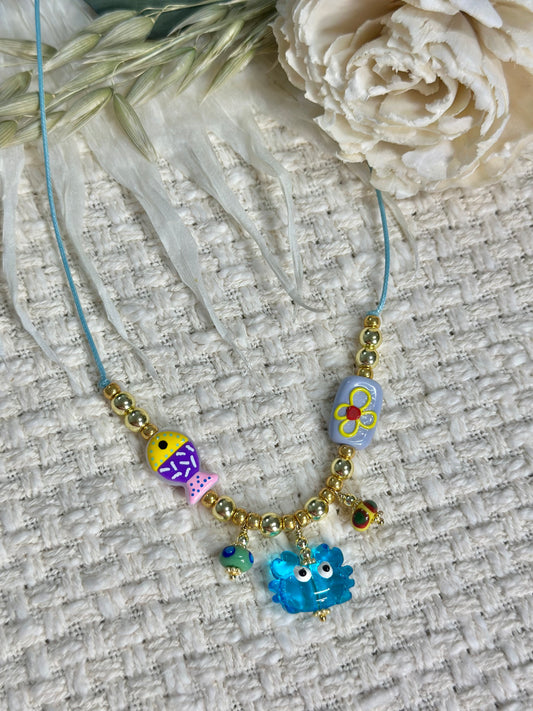 Candy cube crab necklace (only necklace)